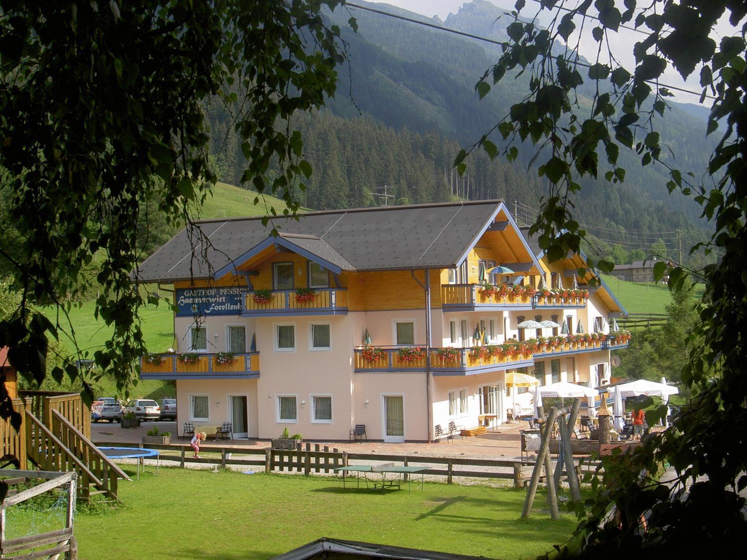 Hotel Hammerwirt - Forellenhof Untertauern Eksteriør bilde