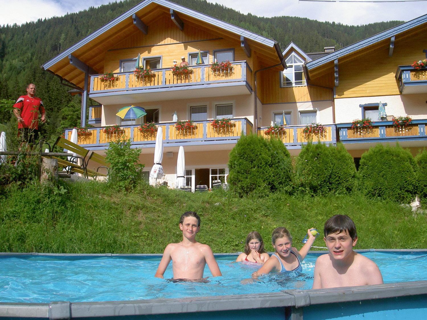 Hotel Hammerwirt - Forellenhof Untertauern Eksteriør bilde