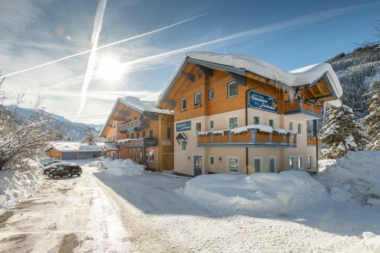 Hotel Hammerwirt - Forellenhof Untertauern Eksteriør bilde